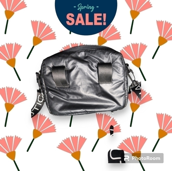 Nautica Black Nylon Crossbody Belt Bag Adjustable Strap - Picture 4 of 17